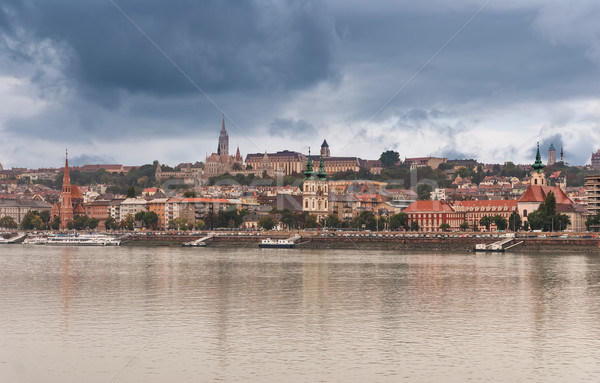 View  Buda side of Budapest Stock photo © Zhukow