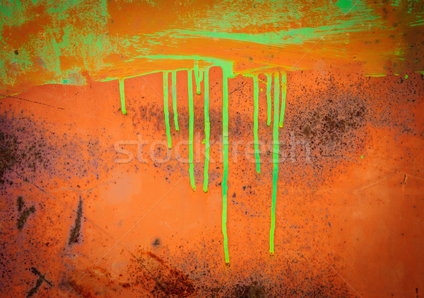 Stock photo: Abstract old rusty metal background