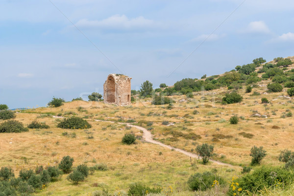 Ruins of the Church of St Anne Stock photo © Zhukow