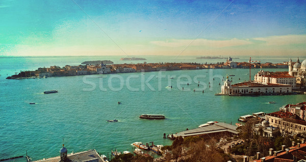 美麗 水 街頭 海灣 威尼斯 意大利 商業照片 © Zhukow