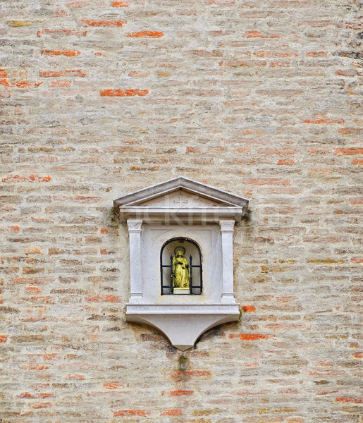 Venedig Italien Architektur Fragment Palast Residenz Stock foto © Zhukow