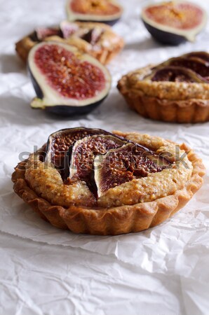 Tart with figs Stock photo © zia_shusha