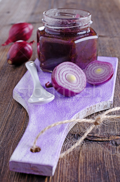  onion marmalade  Stock photo © zia_shusha