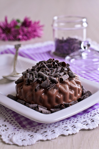 Chocolate jelly Stock photo © zia_shusha