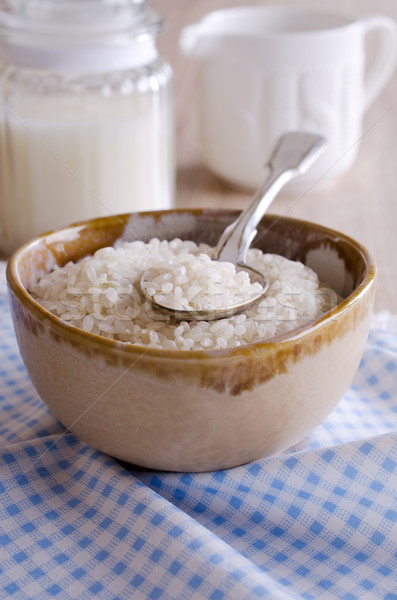 Stock photo: rice 