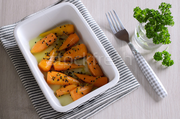 A side dish of carrots Stock photo © zia_shusha