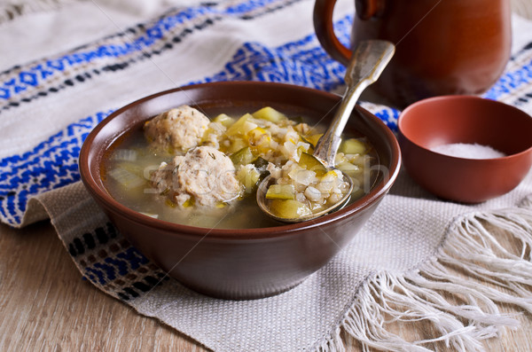 Thick soup Stock photo © zia_shusha