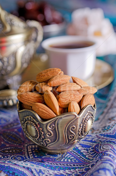 Tradicional chá festa árabe datas Foto stock © zia_shusha