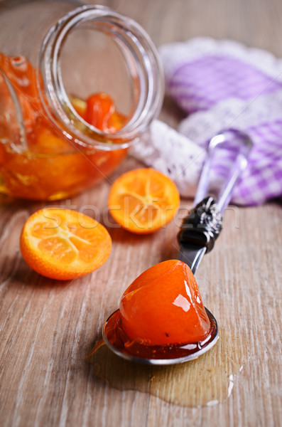 Jam from kumquats Stock photo © zia_shusha