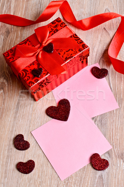 Composition for Valentine's Day Stock photo © zia_shusha