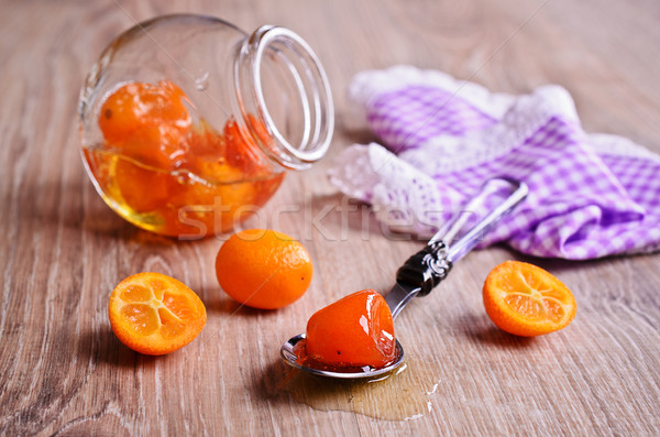 Jam from kumquats Stock photo © zia_shusha