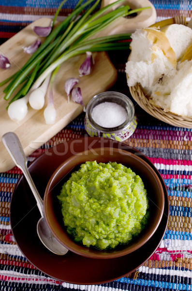[[stock_photo]]: Vert · légumes · traditionnel · rustique · style · manger