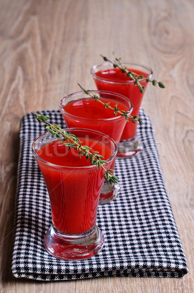 Stock photo: Cocktail red