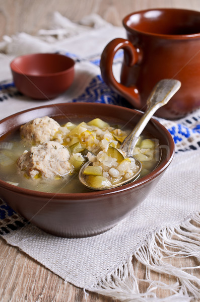 Thick soup Stock photo © zia_shusha