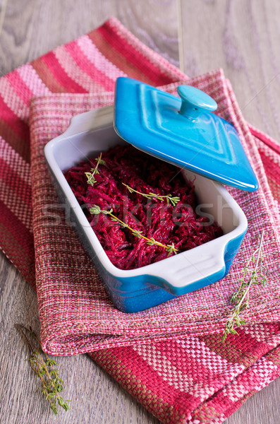 Salad with beets Stock photo © zia_shusha