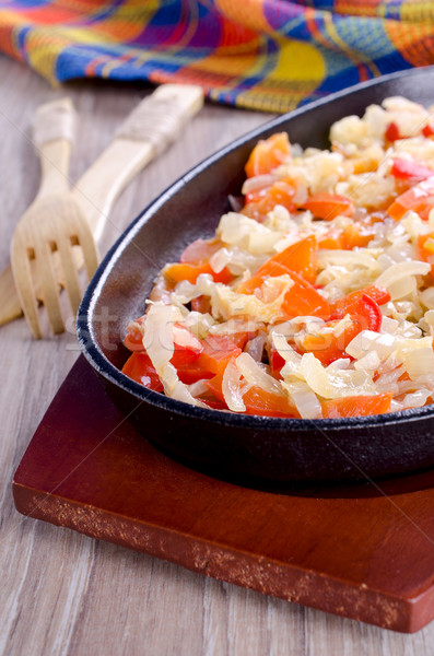 steamed vegetables  Stock photo © zia_shusha