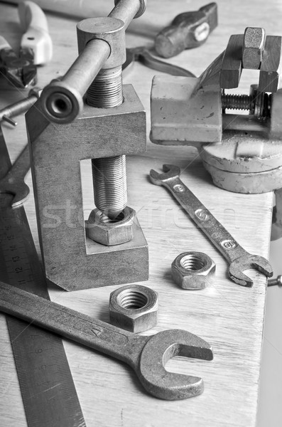 Device for threading into the nut Stock photo © zia_shusha