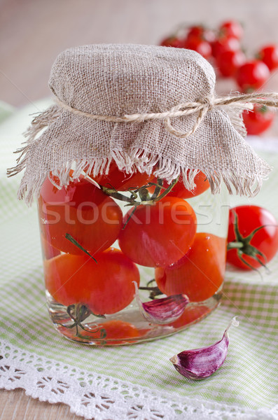 canned tomatoes Stock photo © zia_shusha