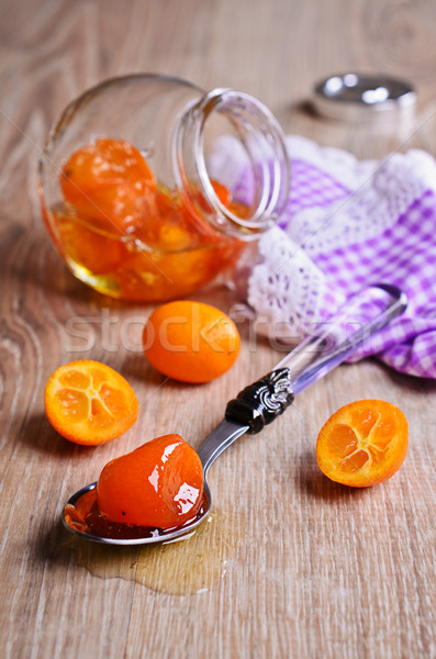 Jam from kumquats Stock photo © zia_shusha