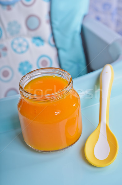 Puree bright orange Stock photo © zia_shusha