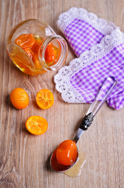 Jam from kumquats Stock photo © zia_shusha