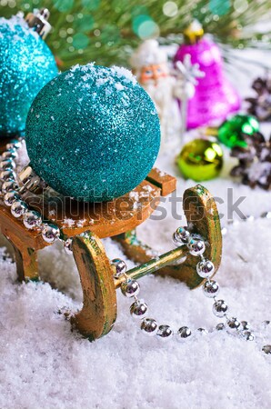 Noël chocolat bonbons décorations arbre [[stock_photo]] © zia_shusha