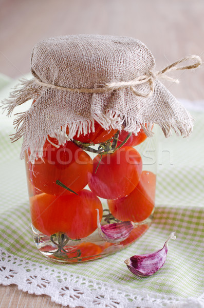 canned tomatoes  Stock photo © zia_shusha