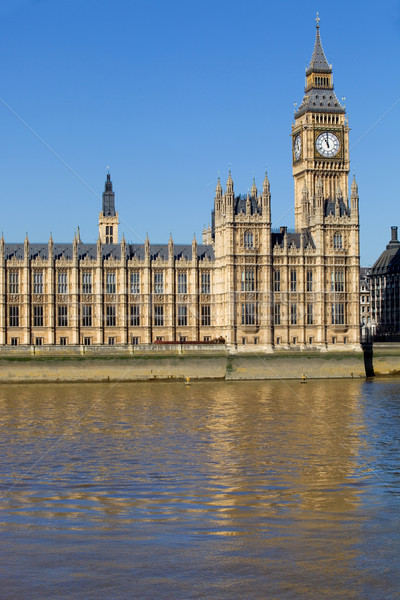 Londra görmek Big Ben parlamento nehir thames Stok fotoğraf © zittto