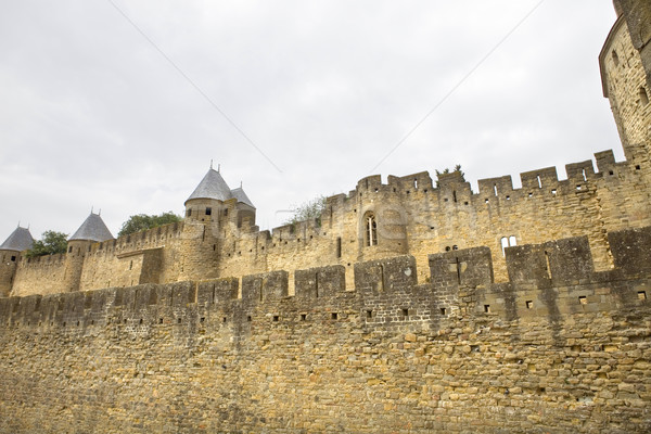 Anciens fortification sud France bâtiment sécurité Photo stock © zittto