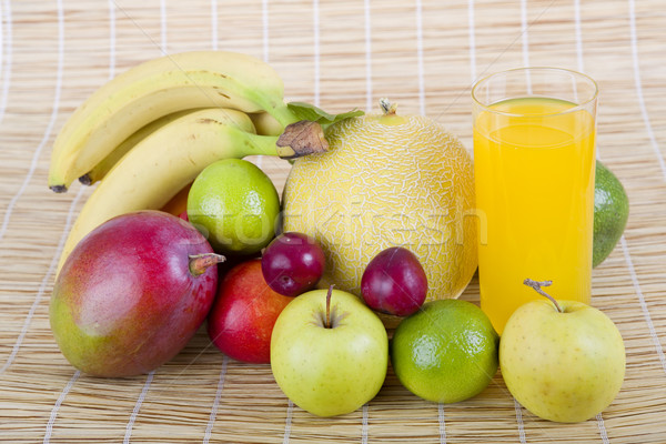 fruits and juice Stock photo © zittto