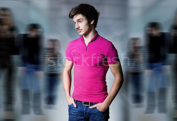 Stock photo: young man