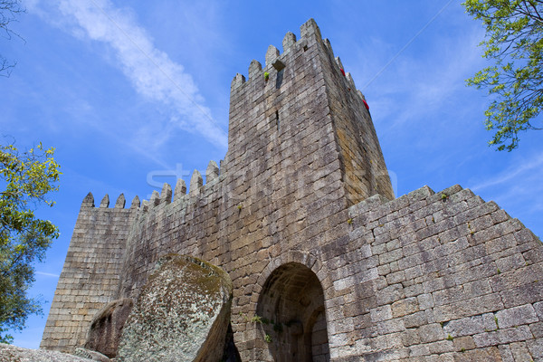 Guimaraes castle Stock photo © zittto