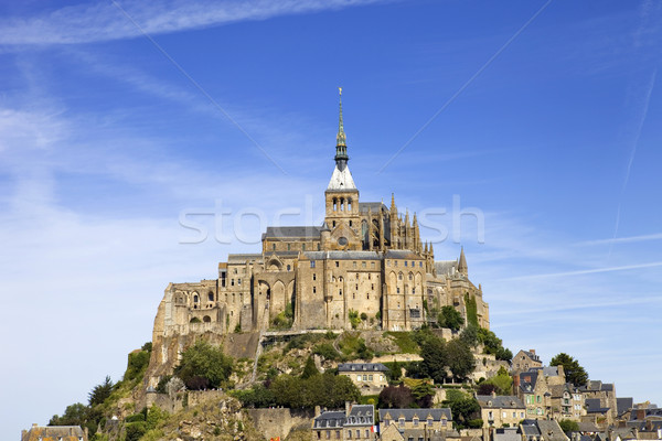 mont saint michel Stock photo © zittto