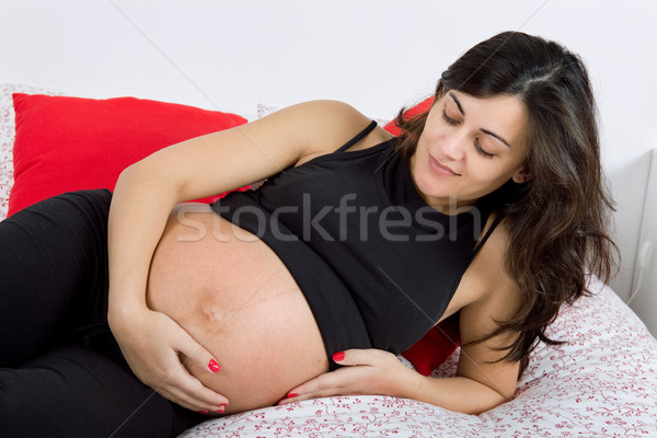 Randevú a terhes nő