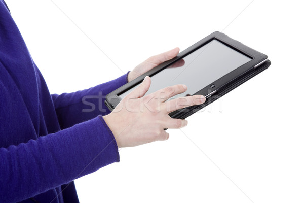 Stock photo: tablet pc