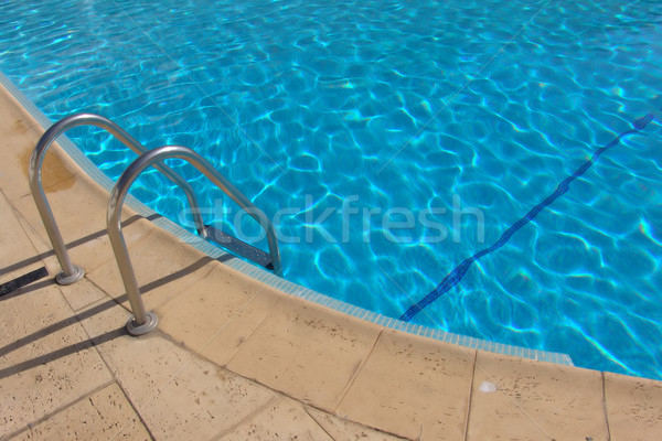 Wody basen szczegół ściany charakter basen Zdjęcia stock © zittto