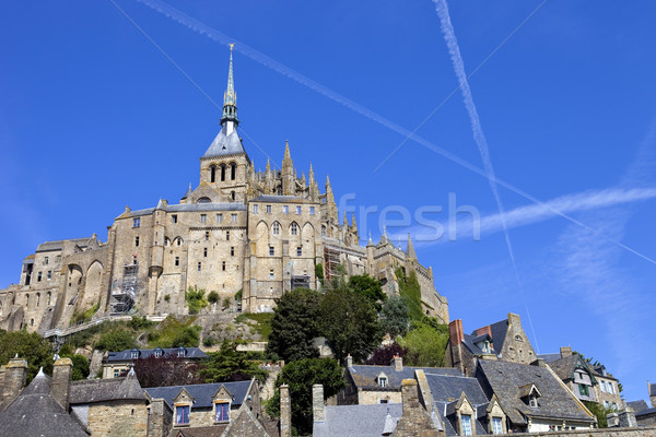 mont saint michel Stock photo © zittto