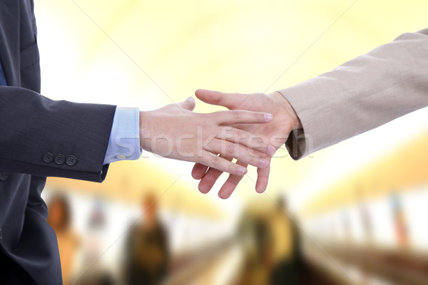 handshake Stock photo © zittto