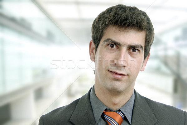 Dom jonge kaukasisch man portret kantoor Stockfoto © zittto