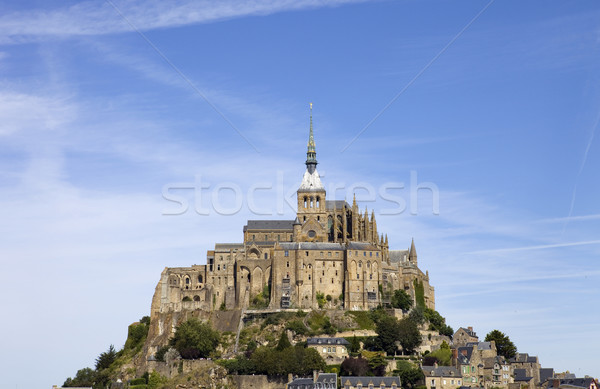 mont saint michel Stock photo © zittto
