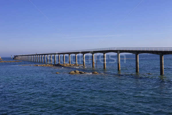 roscoff bridge Stock photo © zittto