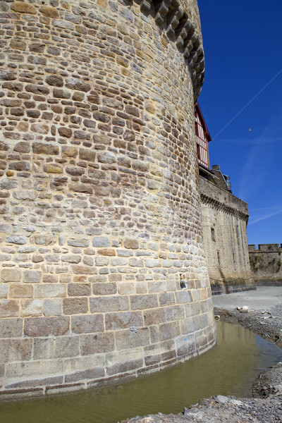 mont saint michel Stock photo © zittto