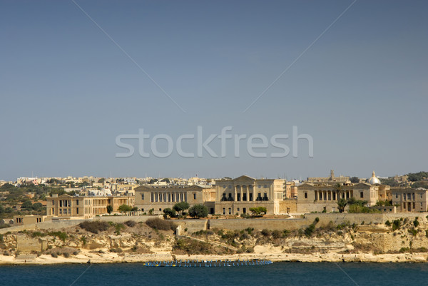 Malta puerto vista isla agua edificio Foto stock © zittto