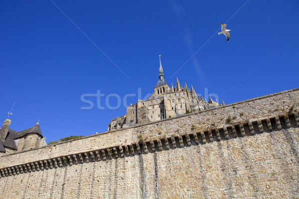 mont saint michel Stock photo © zittto