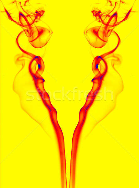 Foto stock: Colores · resumen · humo · líneas · amarillo