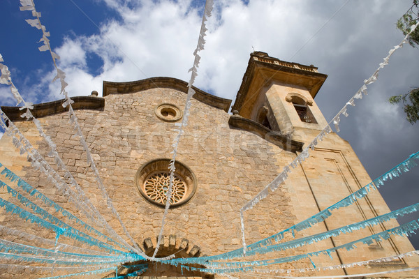 Stockfoto: Kerk · detail · majorca · eiland · Spanje · architectuur