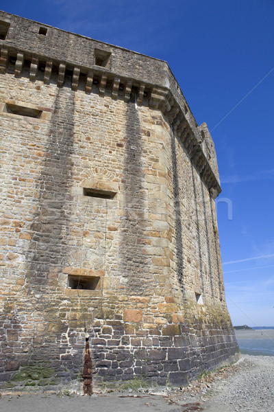 mont saint michel Stock photo © zittto