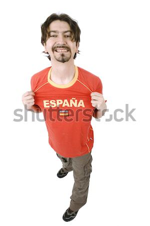 Stock photo: spanish fan