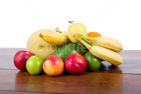 Frutas variedad cocina alimentos fondo uvas Foto stock © zittto