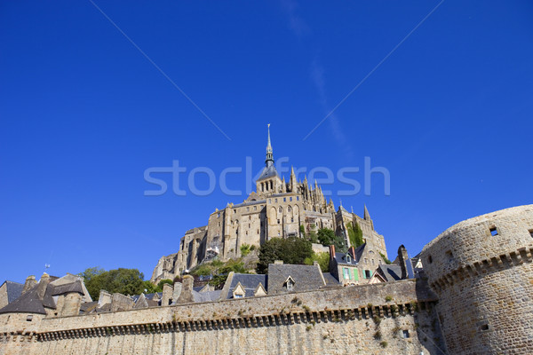 mont saint michel Stock photo © zittto